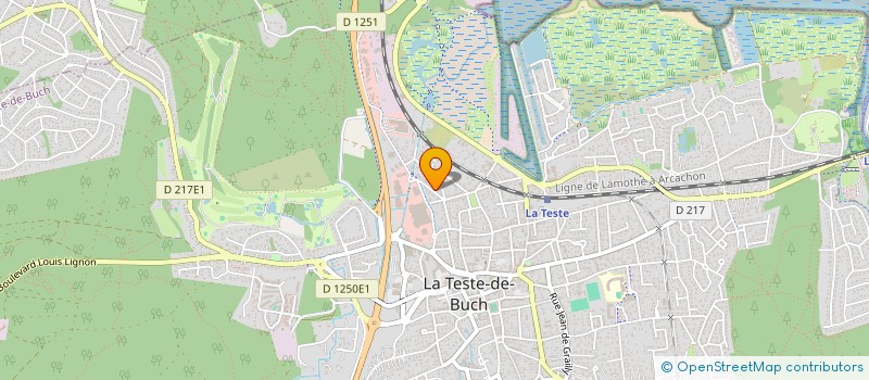 localisation de l'entreprise MONSIEUR HICHAM ALI à LA TESTE-DE-BUCH