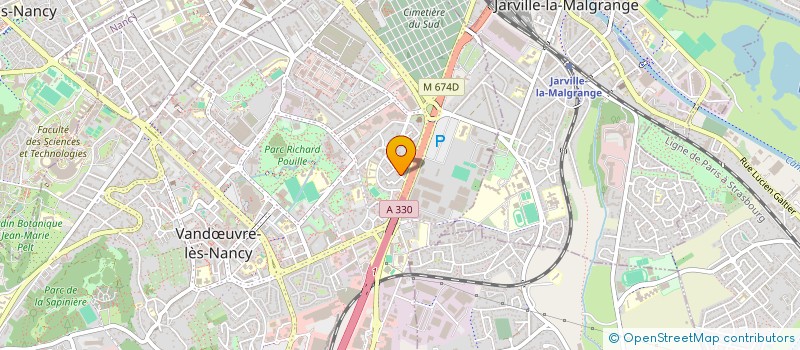 localisation de l'entreprise MONSIEUR HICHAM ALKOUM  VANDUVRE-LES-NANCY