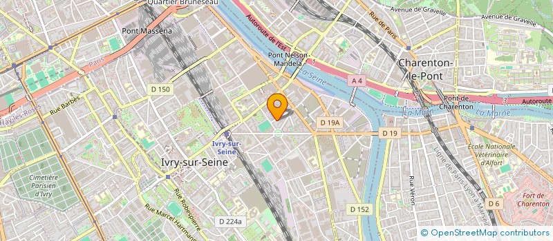 localisation de l'entreprise MONSIEUR HICHAM AMEDDAH  IVRY-SUR-SEINE