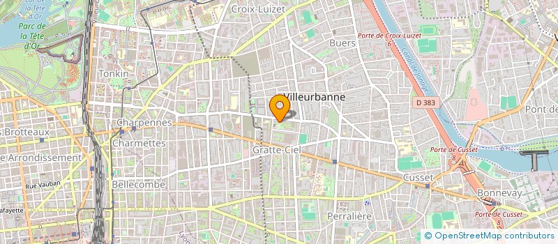 localisation de l'entreprise MONSIEUR HICHAM AMRANE  VILLEURBANNE