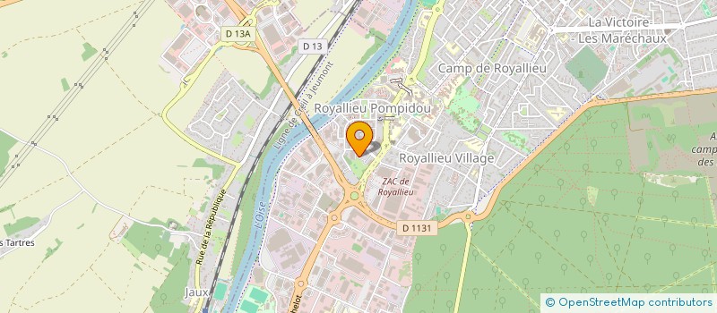 localisation de l'entreprise MONSIEUR HICHAM ARCHANE  COMPIEGNE