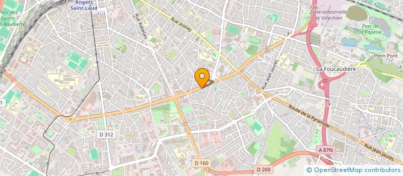 localisation de l'entreprise MONSIEUR HICHAM AZOUGAGH  ANGERS