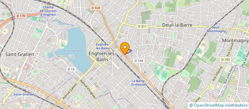 localisation de l'entreprise MONSIEUR HICHAM BAAOUR  MONTMORENCY