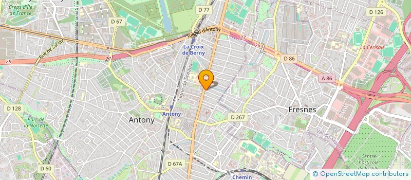 localisation de l'entreprise MONSIEUR HICHAM BAHIJ à ANTONY