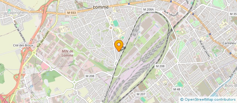 localisation de l'entreprise MONSIEUR HICHAM BAKKALI à LILLE