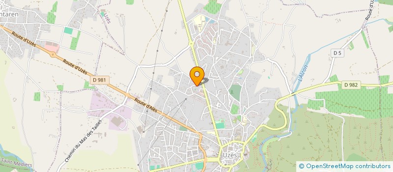 localisation de l'entreprise MONSIEUR HICHAM BALLOUQ  UZES