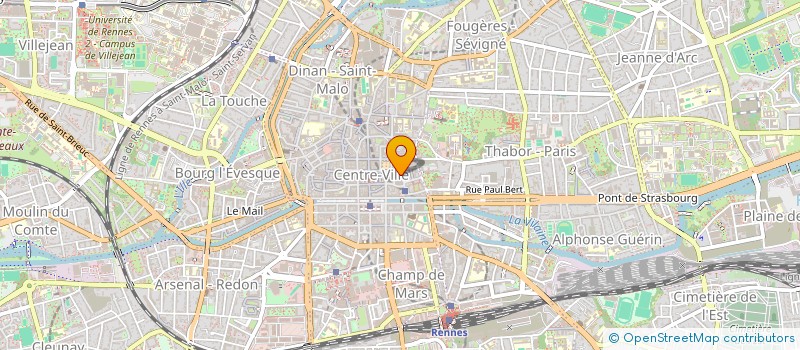 localisation de l'entreprise MONSIEUR HICHAM BANCHO  RENNES