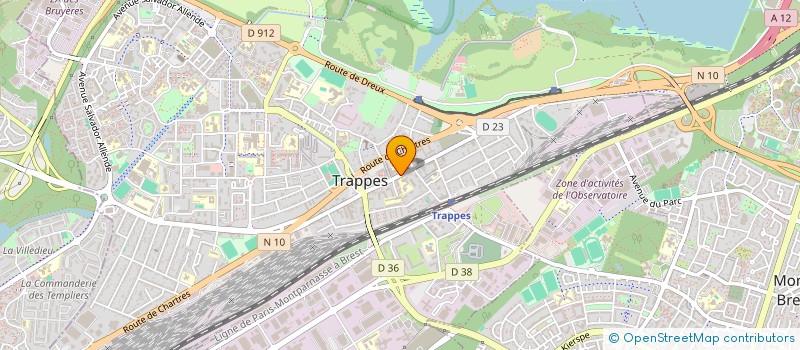 localisation de l'entreprise MONSIEUR HICHAM BARGHOUT à TRAPPES
