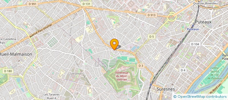 localisation de l'entreprise MONSIEUR HICHAM BEKKOUCHE  NANTERRE