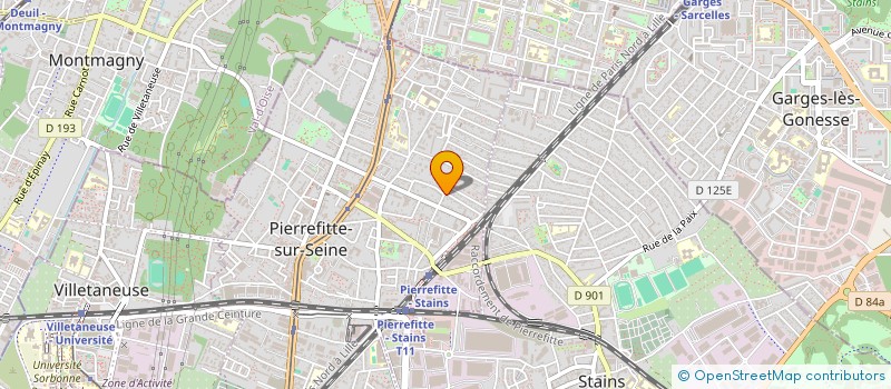 localisation de l'entreprise MONSIEUR HICHAM BELKHEIRI à PIERREFITTE SUR SEINE