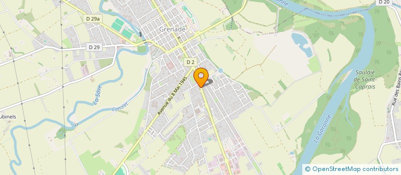 localisation de l'entreprise MONSIEUR HICHAM BELLOUCH à GRENADE SUR GARONNE