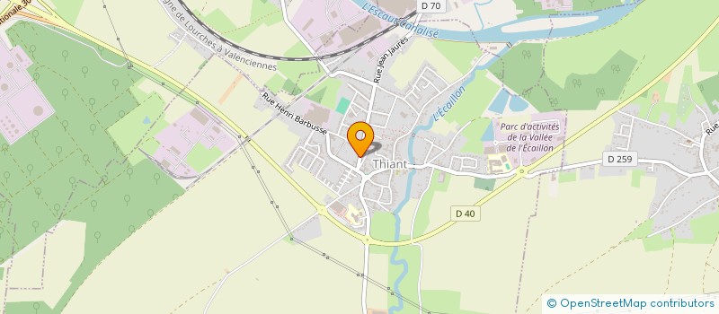 localisation de l'entreprise MONSIEUR HICHAM BEN BALLA  THIANT