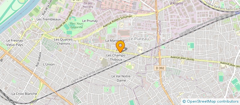 localisation de l'entreprise MONSIEUR HICHAM BEN MELLAH  SARTROUVILLE