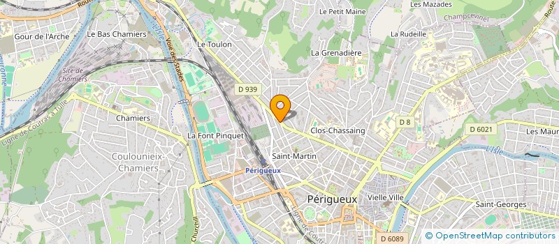 localisation de l'entreprise MONSIEUR HICHAM BENAISSA  PERIGUEUX