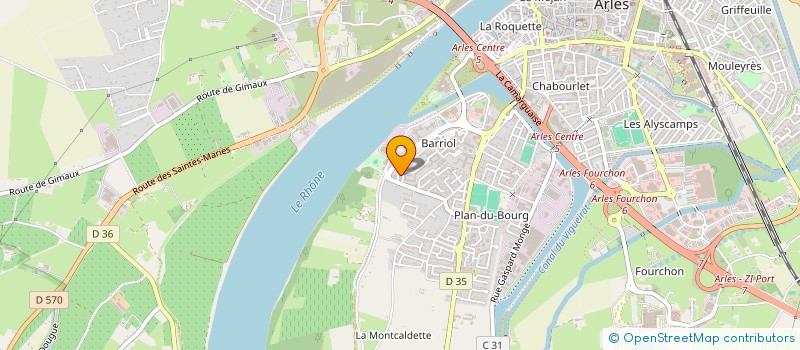 localisation de l'entreprise MONSIEUR HICHAM BENAMEUR  ARLES