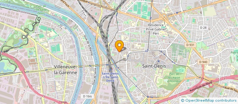 localisation de l'entreprise MONSIEUR HICHAM BENAZZI  SAINT-DENIS