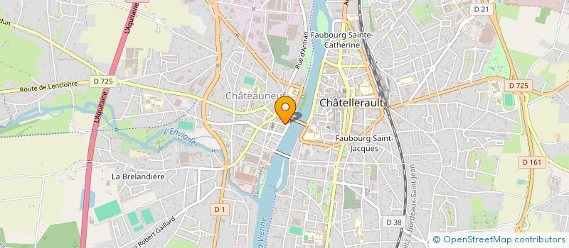 localisation de l'entreprise MONSIEUR HICHAM BOUCHTA  CHATELLERAULT