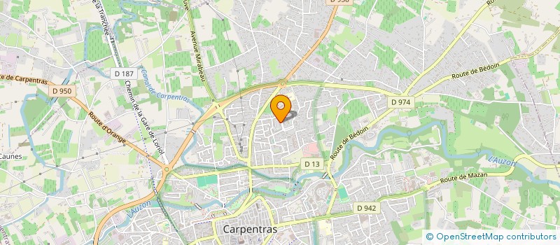 localisation de l'entreprise MONSIEUR HICHAM BOUTAYEB à CARPENTRAS