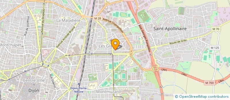 localisation de l'entreprise MONSIEUR HICHAM BOUTCHACHA à DIJON