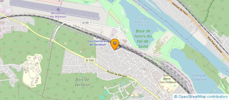 localisation de l'entreprise MONSIEUR HICHAM BRITEL  VERNEUIL-SUR-SEINE