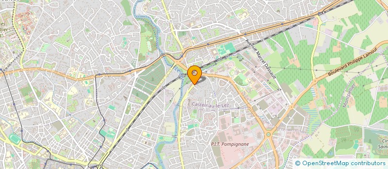 localisation de l'entreprise MONSIEUR HICHAM CHAAL  CABRIERES