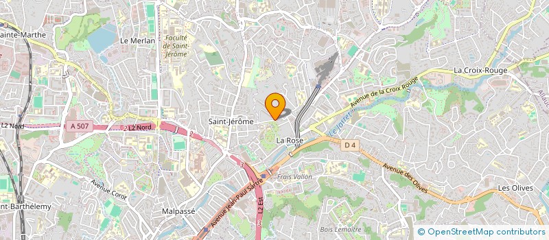 localisation de l'entreprise MONSIEUR HICHAM CHAHBI  MARSEILLE