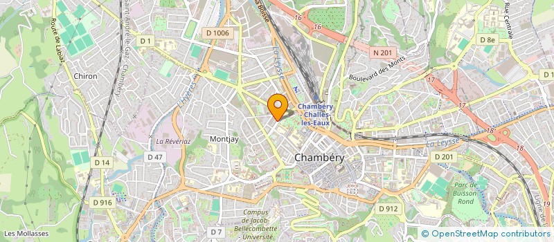 localisation de l'entreprise MONSIEUR HICHAM CHATT  CHAMBERY