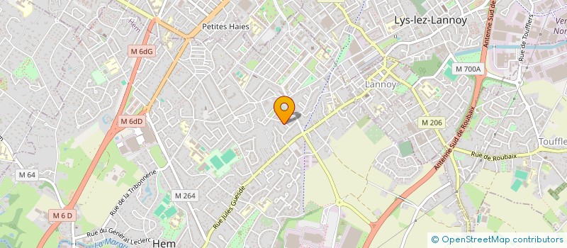 localisation de l'entreprise MONSIEUR HICHAM CHETATE à HEM