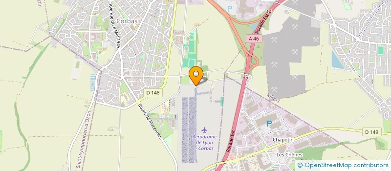 localisation de l'entreprise MONSIEUR HICHAM CHOUKNAT à CORBAS