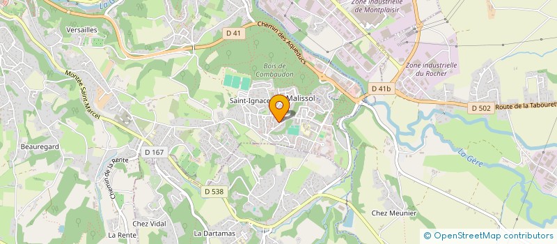 localisation de l'entreprise MONSIEUR HICHAM DESMAZIERES à VIENNE