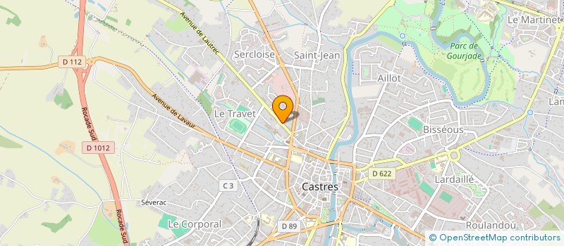 localisation de l'entreprise MONSIEUR HICHAM DOUZIQ  CASTRES