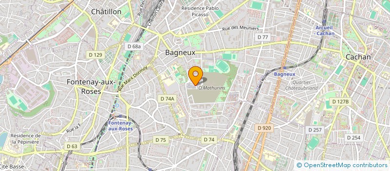 localisation de l'entreprise MONSIEUR HICHAM EL ABAD à BAGNEUX