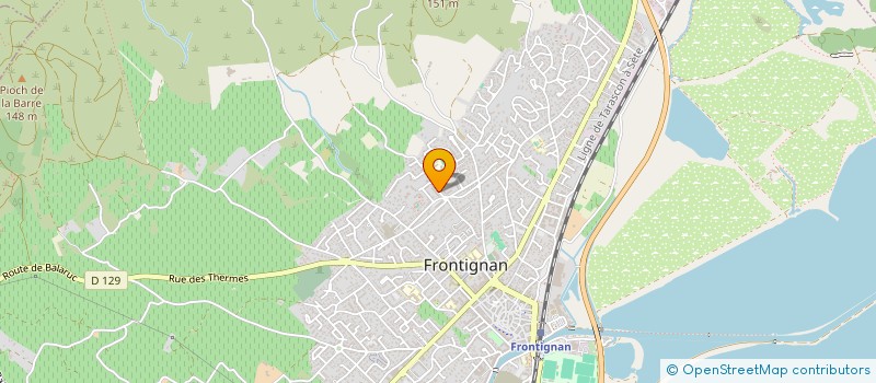localisation de l'entreprise MONSIEUR HICHAM EL AIRAQI à FRONTIGNAN