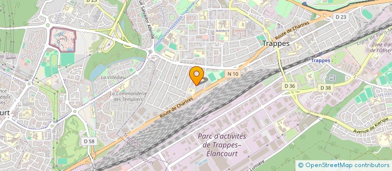 localisation de l'entreprise MONSIEUR HICHAM EL BADAOUI à TRAPPES