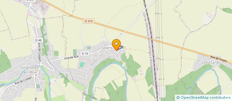 localisation de l'entreprise MONSIEUR HICHAM EL BADI  SOIGNOLLES-EN-BRIE