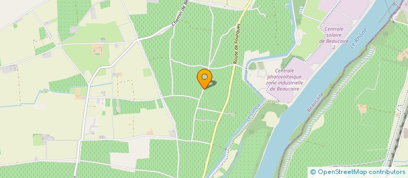 localisation de l'entreprise MONSIEUR HICHAM EL BOUHJARI  JONQUIERES-SAINT-VINCENT