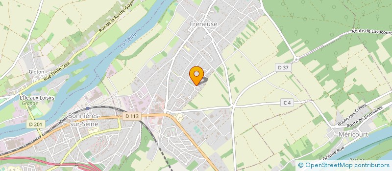 localisation de l'entreprise MONSIEUR HICHAM EL HAOUDI  FRENEUSE