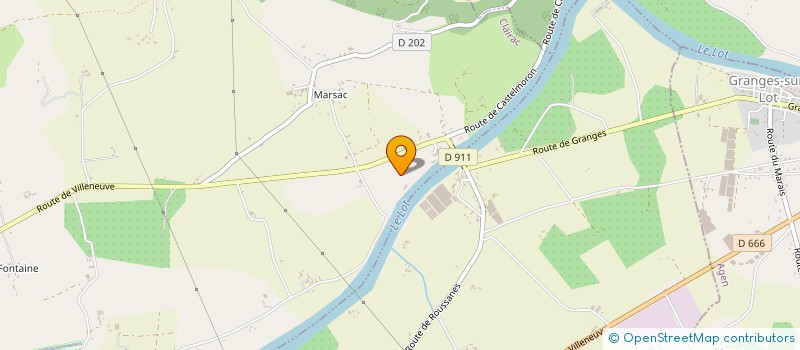 localisation de l'entreprise MONSIEUR HICHAM EL HARIOULI  CLAIRAC