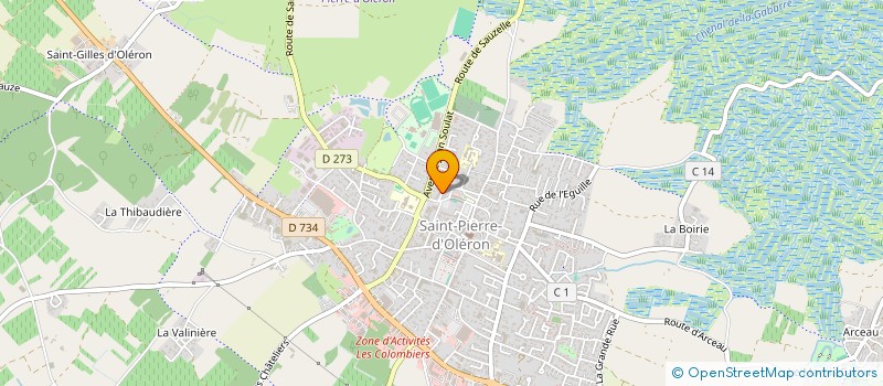 localisation de l'entreprise MONSIEUR HICHAM EL HAYANI  SAINT-PIERRE-D OLERON