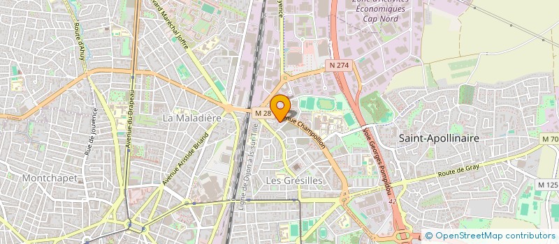 localisation de l'entreprise MONSIEUR HICHAM EL MENTASIR  DIJON