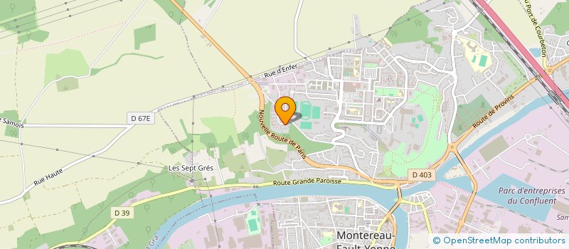localisation de l'entreprise MONSIEUR HICHAM EL MOUKHTAFI à MONTEREAU-FAULT-YONNE