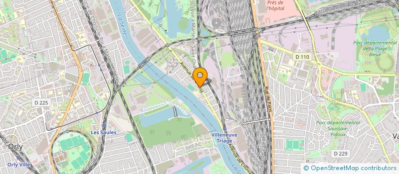 localisation de l'entreprise MONSIEUR HICHAM EL MOUMENE à VILLENEUVE-SAINT-GEORGES