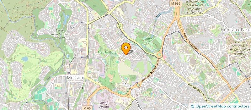 localisation de l'entreprise MONSIEUR HICHAM EL OUADGHIRI à MONTPELLIER
