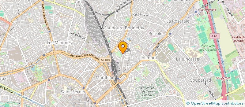 localisation de l'entreprise MONSIEUR HICHAM EL OUARDI à TOULOUSE