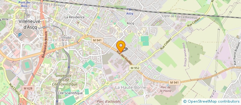 localisation de l'entreprise MONSIEUR HICHAM EL OUASSAIDI  VILLENEUVE-D'ASCQ