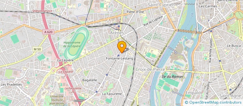 localisation de l'entreprise MONSIEUR HICHAM EL OUCHE  TOULOUSE