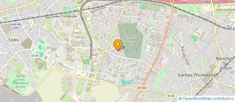 localisation de l'entreprise MONSIEUR HICHAM ES-SARHDAOUI à LILLE