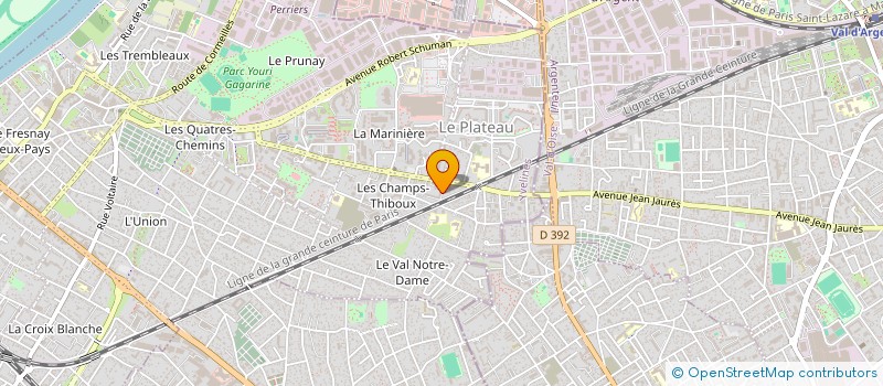 localisation de l'entreprise MONSIEUR HICHAM ETTAHIRI  SARTROUVILLE