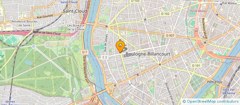 localisation de l'entreprise MONSIEUR HICHAM GUENCHI à BOULOGNE-BILLANCOURT