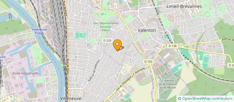 localisation de l'entreprise MONSIEUR HICHAM HAFRAOUI  VALENTON